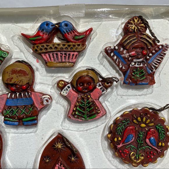Holiday Vintage Wax Ornaments Set Of 1 Poshmark